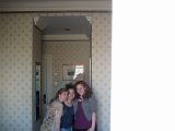 Jenn, Rebecca, and Me in Hotel Room